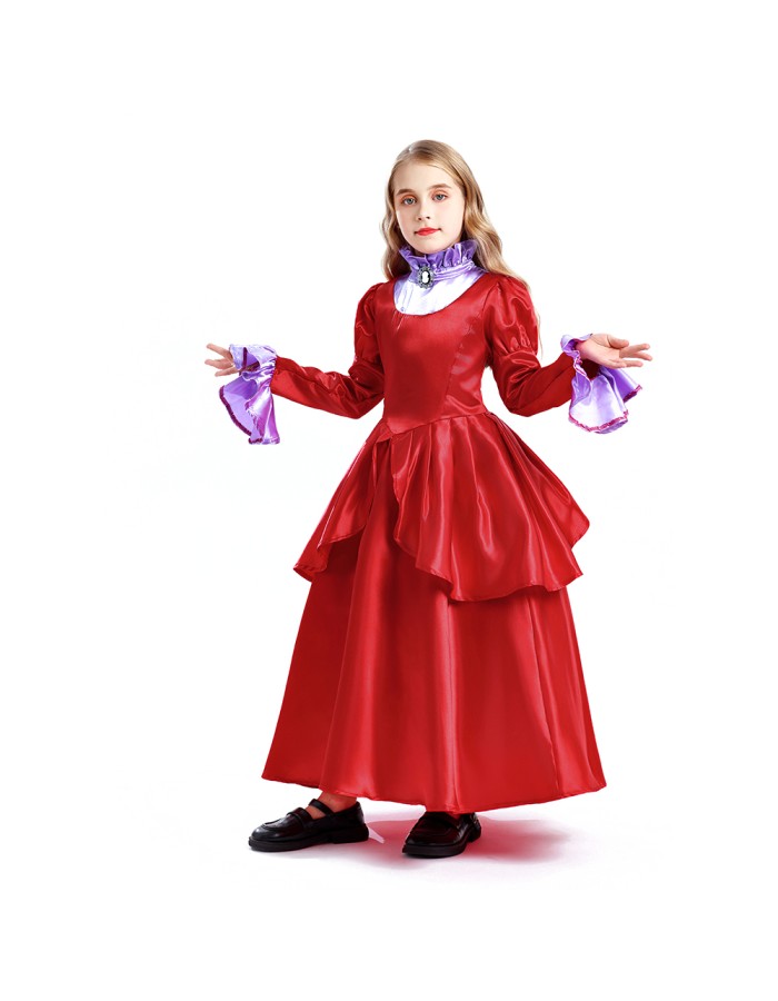 Halloween children's Victorian retro court tea party performance princess dresses costumes Cosplay YM5854