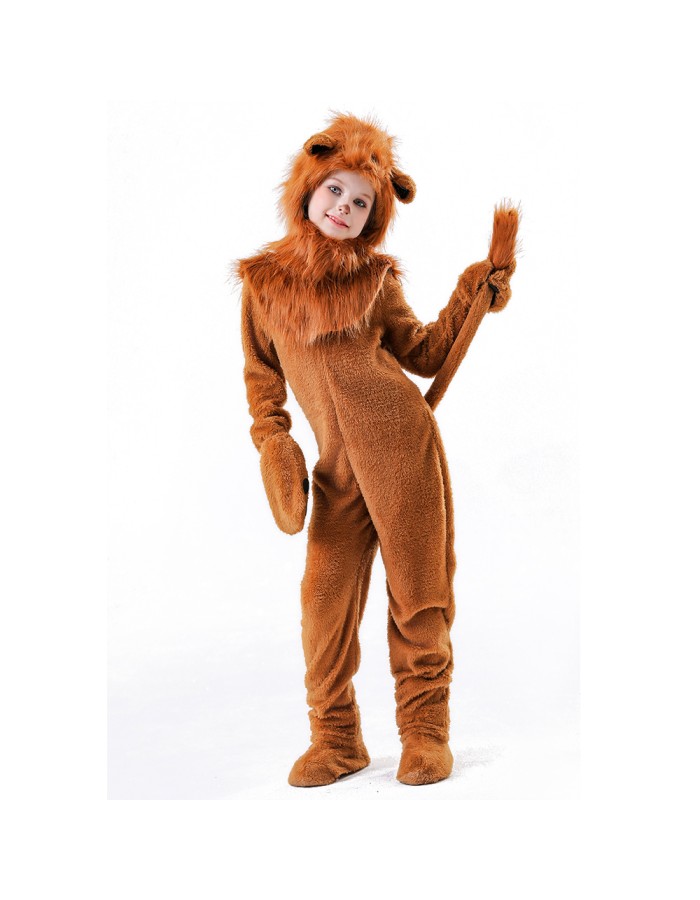 Children's Day parent-child plush animal lion costume one-piece suit costume lion costume cosplay YM8790