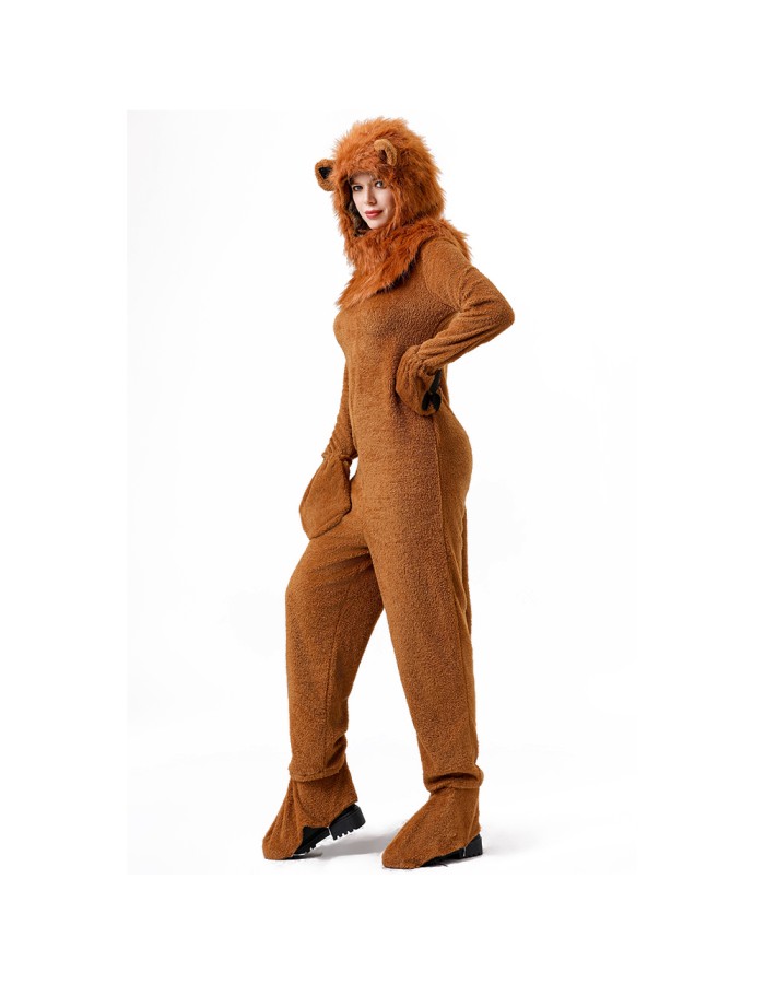 Children's Day parent-child plush animal lion costume one-piece suit costume lion costume cosplay YM8790