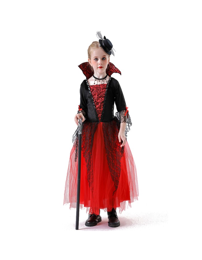 Halloween elf children costumes vampire Cosplay children's clothing witch cosplay role-playing YM8807