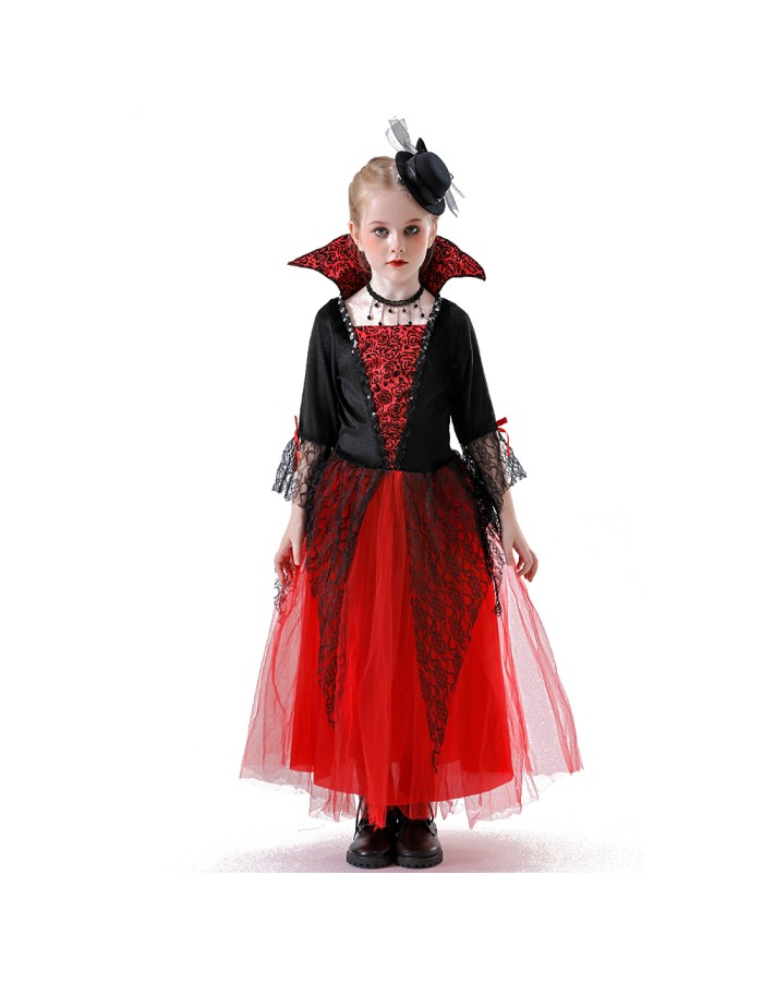 Halloween elf children costumes vampire Cosplay children's clothing witch cosplay role-playing YM8807