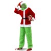 Christmas cosplay Haired Monster costume mask movie Christmas Green Doll costume cosplay YM9133