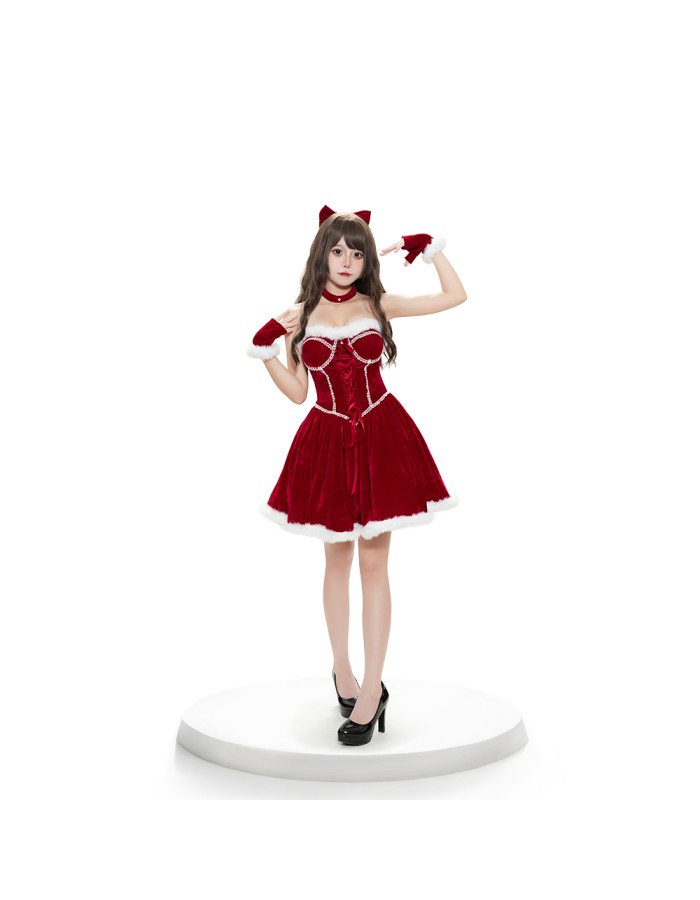 Christmas outfits cute and sexy Christmas clothes party and Christmas party performance costumes DL2051