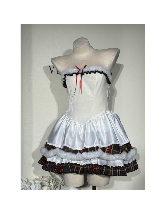 Lolita sexy corset Christmas cosplay New Year's suit Snowman Dress for Christmas DL2067