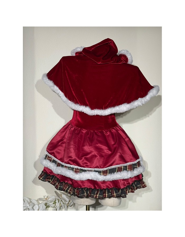 Lolita sexy corset Christmas cosplay New Year's suit Snowman Dress for Christmas DL2067