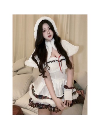 Lolita sexy corset Christmas cosplay New Year's suit Snowman Dress for Christmas DL2067