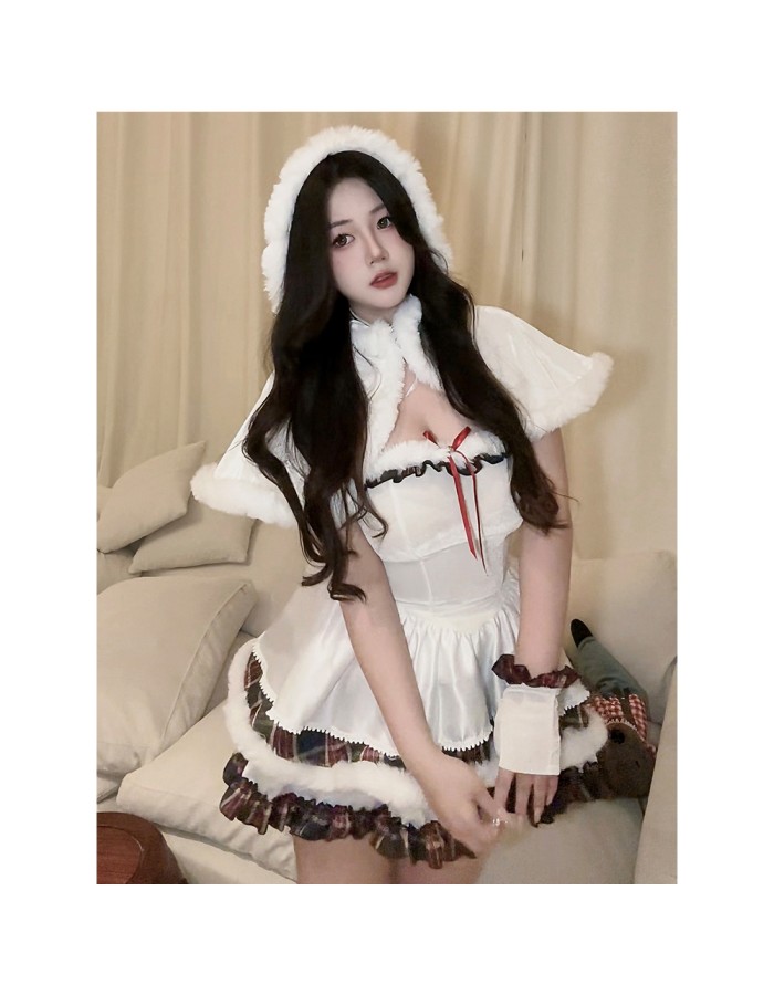 Lolita sexy corset Christmas cosplay New Year's suit Snowman Dress for Christmas DL2067