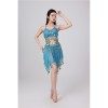 Sequined Halter Top Belly Dance Costume Halter Chest Wrap Tassel Dance Costume Cosplay W21