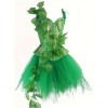 Sexy Green Jacquard Corset and TUTU Chiffon Dress Halloween and Easter Green Elf Corset Suit  2382