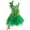 Sexy Green Jacquard Corset and TUTU Chiffon Dress Halloween and Easter Green Elf Corset Suit  2382
