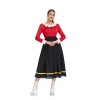 Adult Women Carnival Fancy Party Dress Costumes Cartoon Sailor Cosplay Costume Top Skirt Plus Size Women Fancy Uniform Skirts DL2086