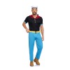Navy Army Uniform Sailor Spring Clothes Men Suit Shirt And Pant Clothes Cosplay Funny Man Shirts Clothing Short Sleveed Tops DL2085