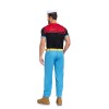 Navy Army Uniform Sailor Spring Clothes Men Suit Shirt And Pant Clothes Cosplay Funny Man Shirts Clothing Short Sleveed Tops DL2085