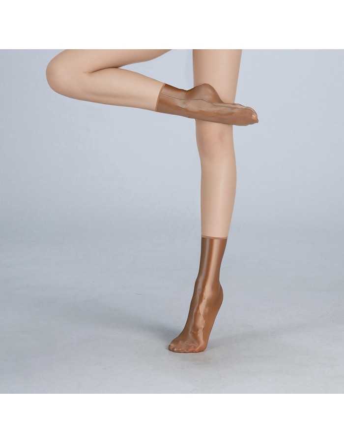 Women Elastic Smooth Thigh High Oil Glossy Long Garters Sexy Stockings XX9117
