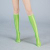 Women Elastic Smooth Thigh High Oil Glossy Long Garters Sexy Stockings XX9117