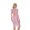 Smooth Shiny Skirt Oil Glossy Tube Micro Mini Skirt Elastic Bandage Tights Package Hip Dress With Top XX70095
