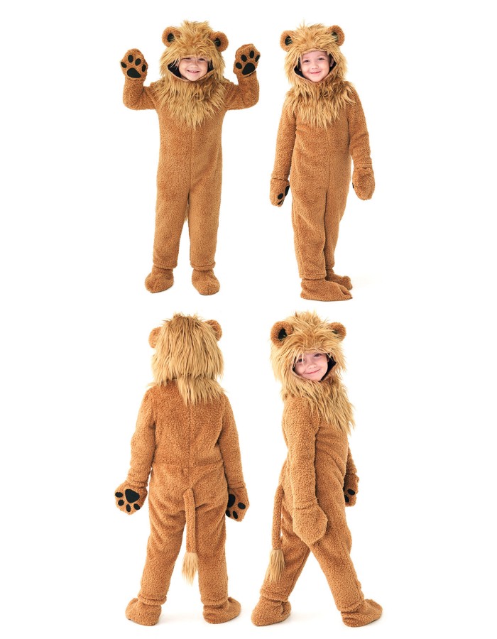 Children's Day parent-child plush animal lion costume one-piece suit costume lion costume cosplay YM8790
