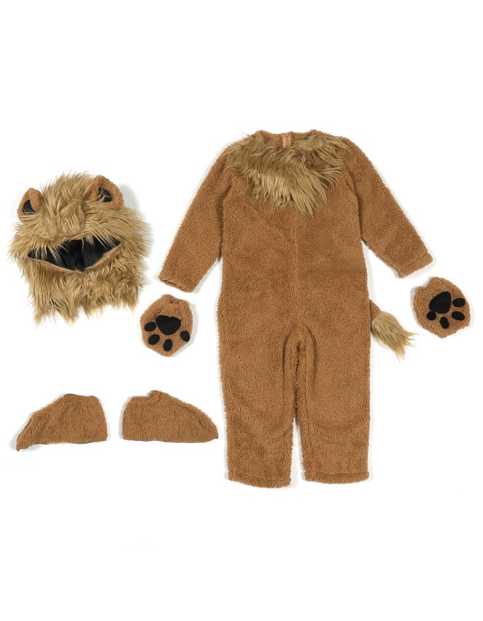 Children's Day parent-child plush animal lion costume one-piece suit costume lion costume cosplay YM8790