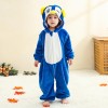 Kids Jumpsuit Cute Cartoon Animal Shaped Outfits Children Winter Thicked Outfits Warm Flannel One-piece Pajamas XB12