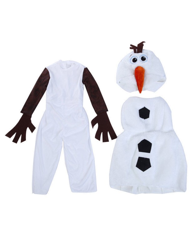 Children's Olaf clothes Frozen Snow lovely snowman dress up kindergarten activities Cosplay Olaf stage show costumes XB11