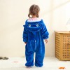Kids Jumpsuit Cute Cartoon Animal Shaped Outfits Children Winter Thicked Outfits Warm Flannel One-piece Pajamas XB12