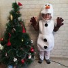 Children's Olaf clothes Frozen Snow lovely snowman dress up kindergarten activities Cosplay Olaf stage show costumes XB11