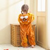 Kids Jumpsuit Cute Cartoon Animal Shaped Outfits Children Winter Thicked Outfits Warm Flannel One-piece Pajamas XB12