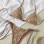 Brown Leaf Mesh Halter String Micro Bikini Thong Set Sexy Swimsuit Triangle Swimwear Bathing Suit Bikinis JY1049BR