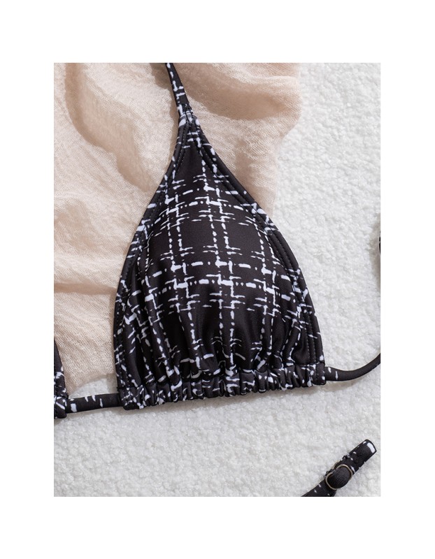Swimsuit For Women Push Up Bikinis Sexy Micro Swimwear Female Bikini Set Brazilian Biquini Print Bathing Suit Summer Beachwear CC618BK
