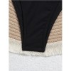 Sexy Micro Bikini Swimsuit Push-Up Adjustable Swimwear Summer Beach Bathing Suit Beachwear Bikinis Set CC607BK