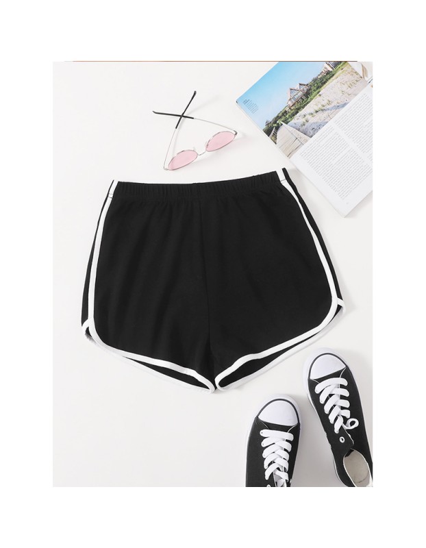 New In Summer Sport Hotpants Women Sexy Elastic Skinny Running Fitniess Yoga Shorts Streetwear Hot Pants CC604