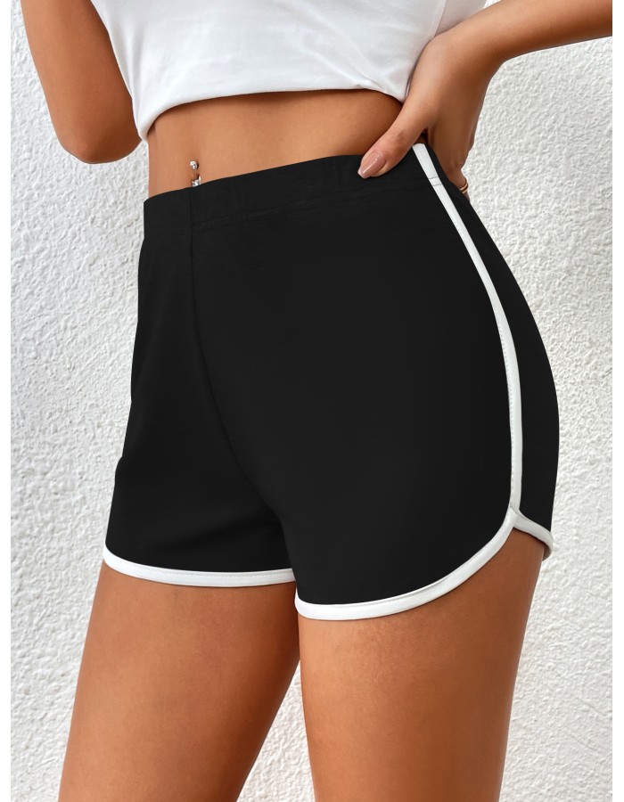 New In Summer Sport Hotpants Women Sexy Elastic Skinny Running Fitniess Yoga Shorts Streetwear Hot Pants CC604