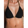 Bead Tie Sexy Split Bikini Set Women Halter Strappy Swimsuit Women Swimwear Two-pieces Bathing Suit JY1059