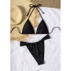 Sexy New Bikini Triangle Strap Shell Pendant Sexy Bikini Two-Piece Swimsuit for Women JY1052