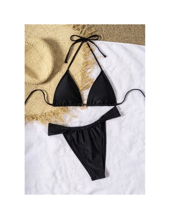 Sexy New Bikini Triangle Strap Shell Pendant Sexy Bikini Two-Piece Swimsuit for Women JY1052