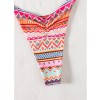 2026New Swimsuit ModelbikiniSmall Pendant Print Tie Three-Point Sexy Two-Piece Bikini JY1056