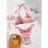 2026New Swimsuit ModelbikiniSmall Pendant Print Tie Three-Point Sexy Two-Piece Bikini JY1056