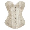 sexy black jacquard corset m1835C