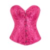 sexy black jacquard corset m1835C