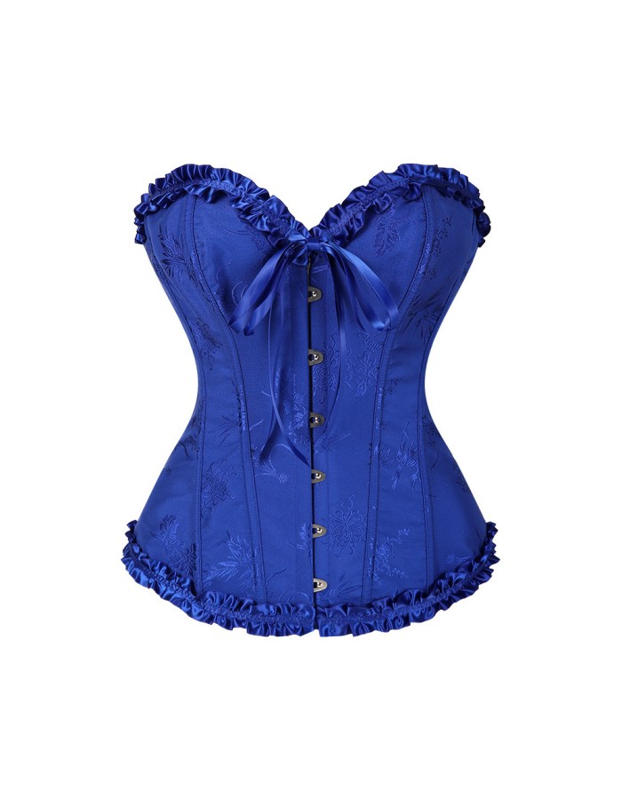 Women Sexy Corsets Bustiers Floral Burlesque Vintage Corset M26046