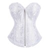 Women Sexy Jacquard Overbust Bustiers and Corsets Plus Size M1795