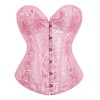 sexy black jacquard corset m1835C
