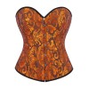sexy black jacquard corset m1835C