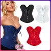 Women Sexy Corsets Bustiers Floral Burlesque Vintage Corset M26046
