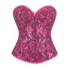 sexy black jacquard corset m1835C