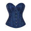 sexy black jacquard corset m1835C