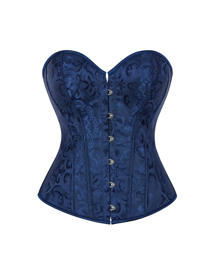 sexy black jacquard corset m1835C