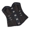 Steampunk Clothing Women Corset Top Plus Size Overbust Pirate Bustier Lace Up Costume Gothic Corselet  CY325