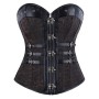 Steampunk Clothing Women Corset Top Plus Size Overbust Pirate Bustier Lace Up Costume Gothic Corselet  CY325