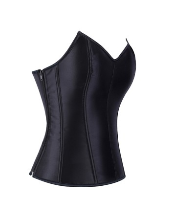 Women Steampunk Gothic Faux Leather Overbust Corset Top Vintage Pirate Costume Body Trainer Lingerie Burlesque Bustier Plus Size XF361